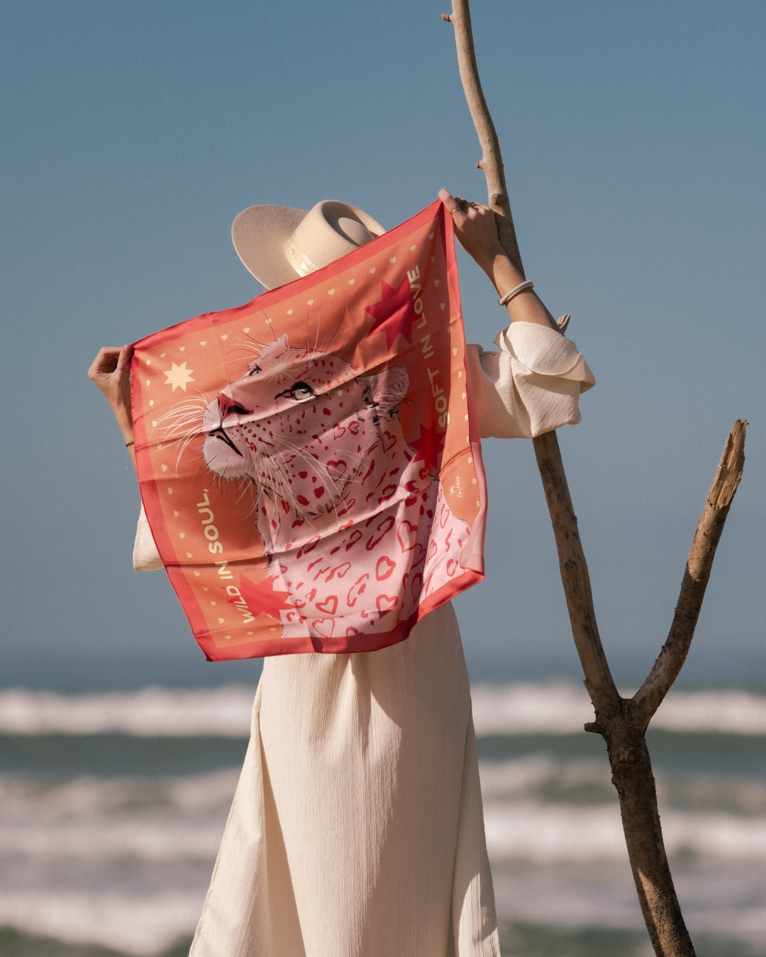 wild in love - kaihana - foulard soie et coton