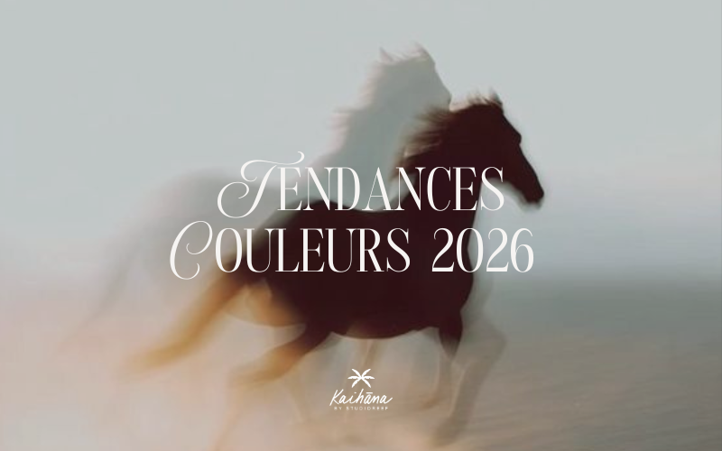 kaihana - Tendances couleurs 2026