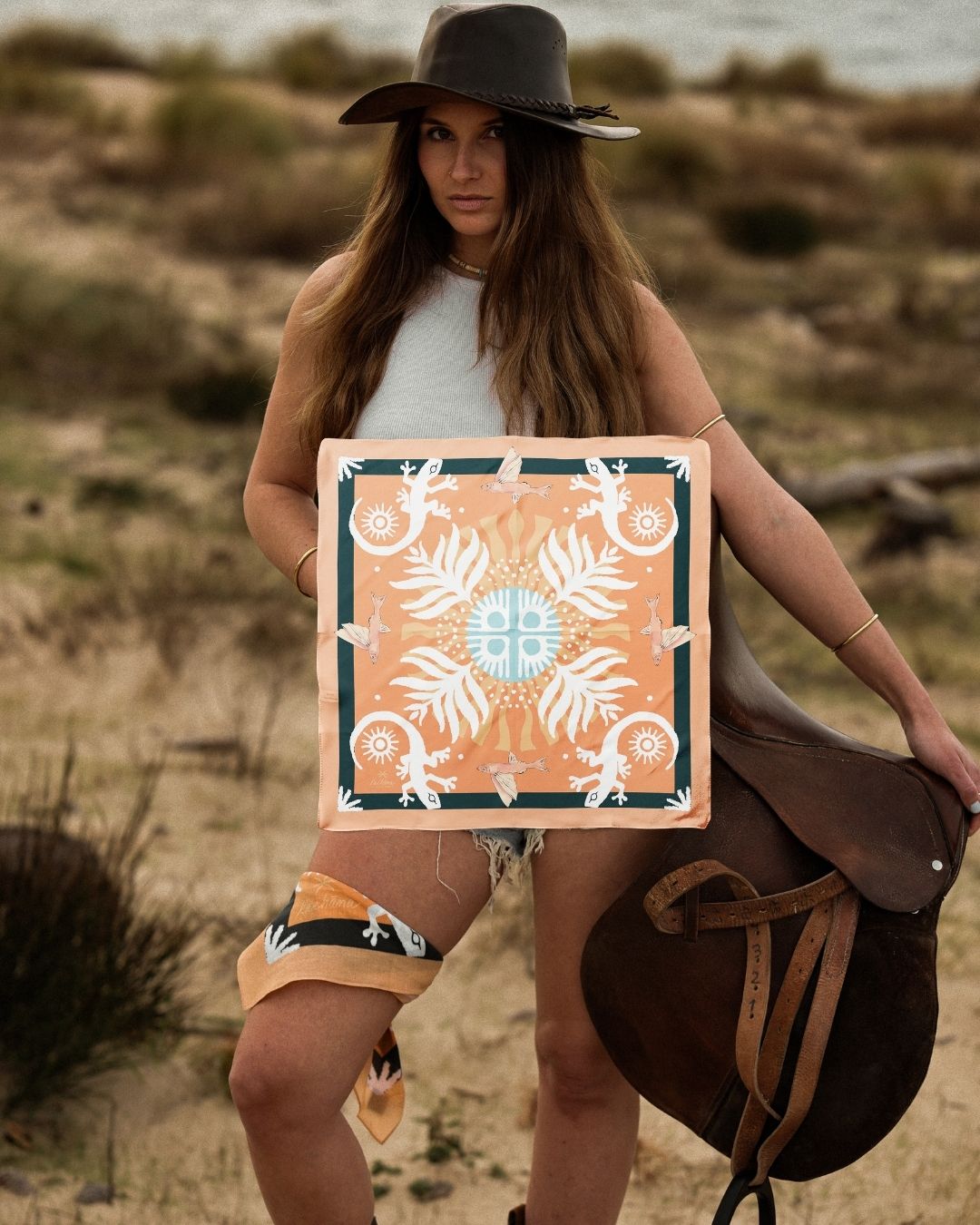 Kaihana beachwear, paréos et foulards inspirés par l’océan.